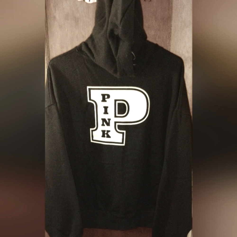 Victoria's secret Pink graphic hooded sweatshirt